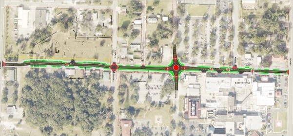 Pine Street Project Overlay Map